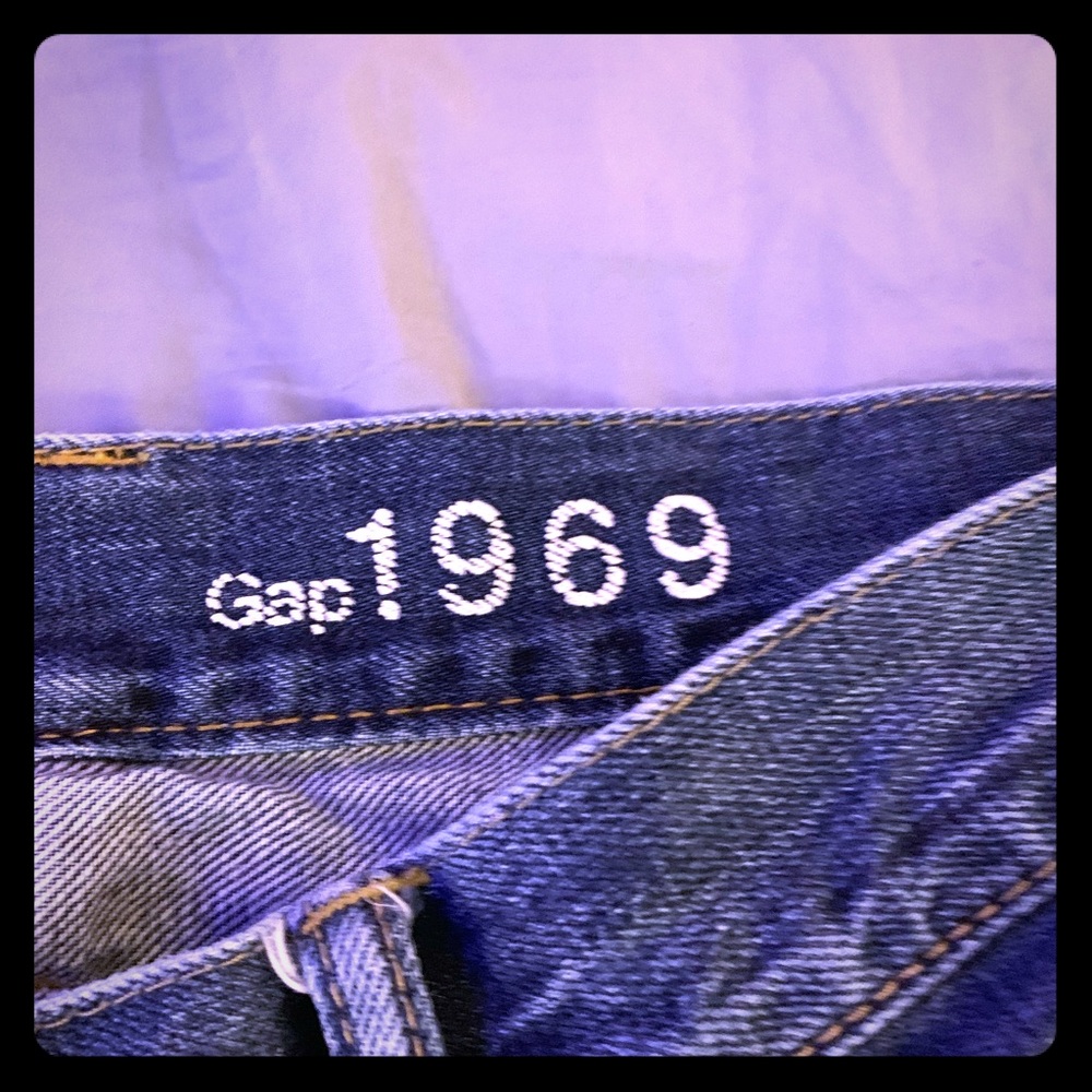 GAP Jeans 1969 “Standard” fit. Size 36x32